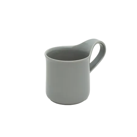 Zero Cafe Mug 300ml Silky Grey Blue