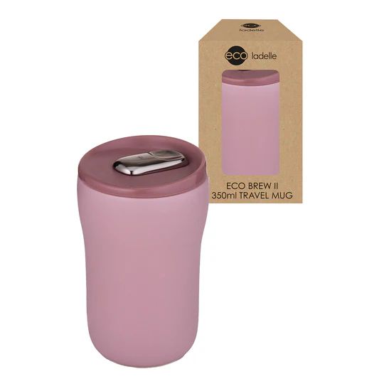 Eco Brew II Travel Mug - Dusty Rose