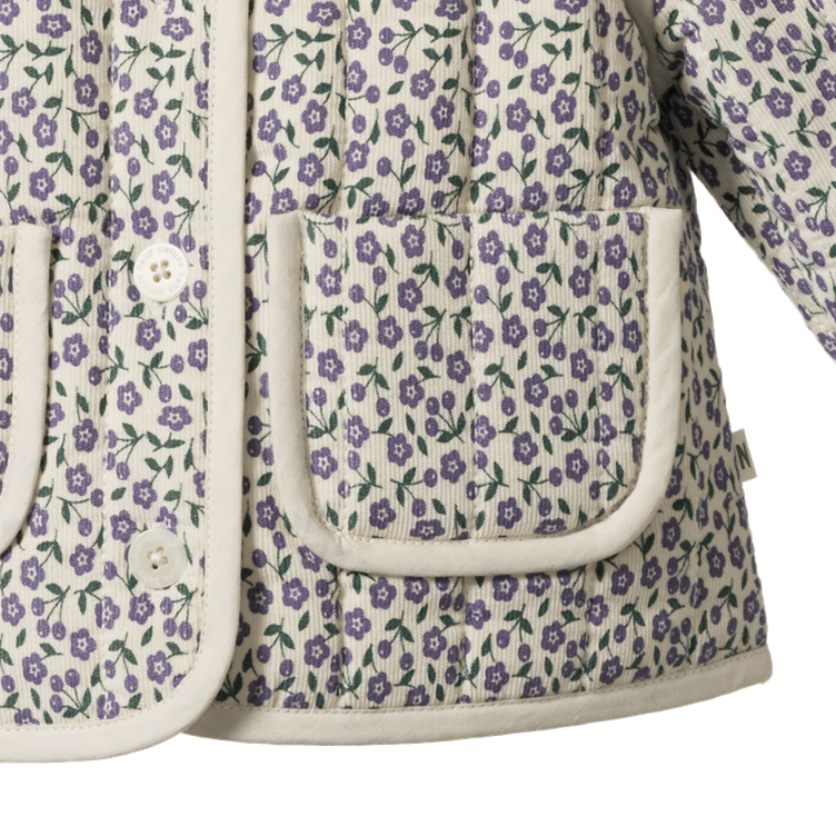 Edith Jacket Quilted Briarwood Heron