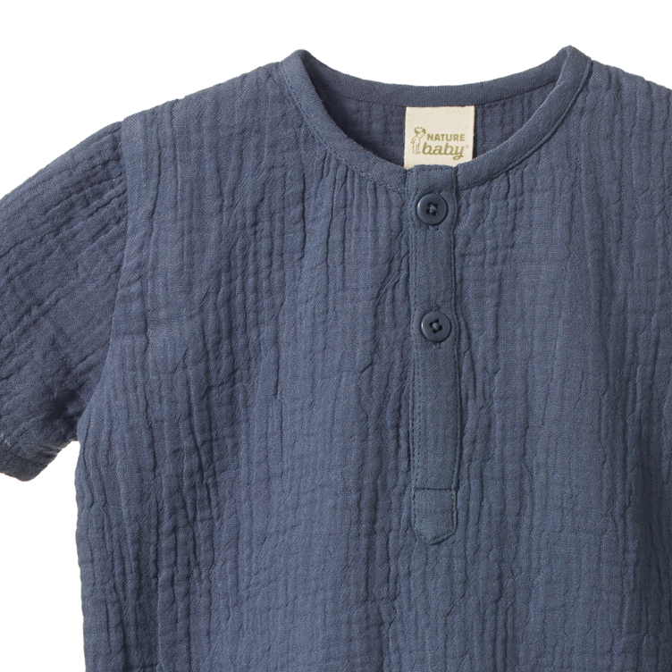 Caravan Shirt Muslin Vintage Indigo