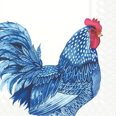 Luncheon Blue Plumage