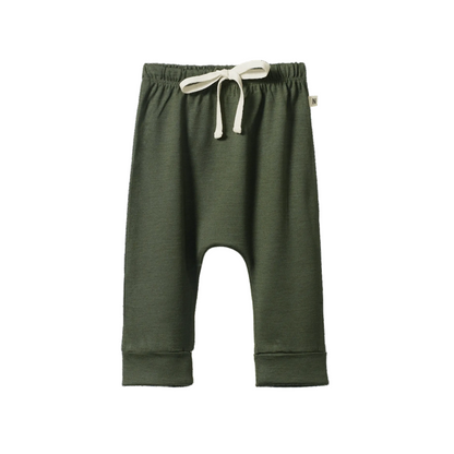 Merino Drawstring Pants  Thyme