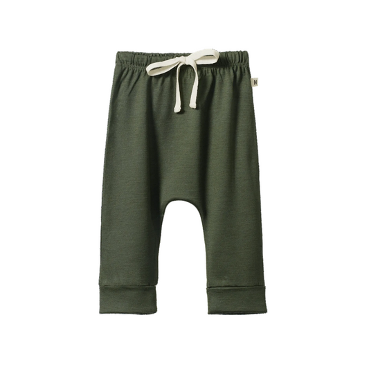 Merino Drawstring Pants  Thyme