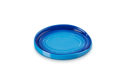 Oval Spoon Rest Azure Blue