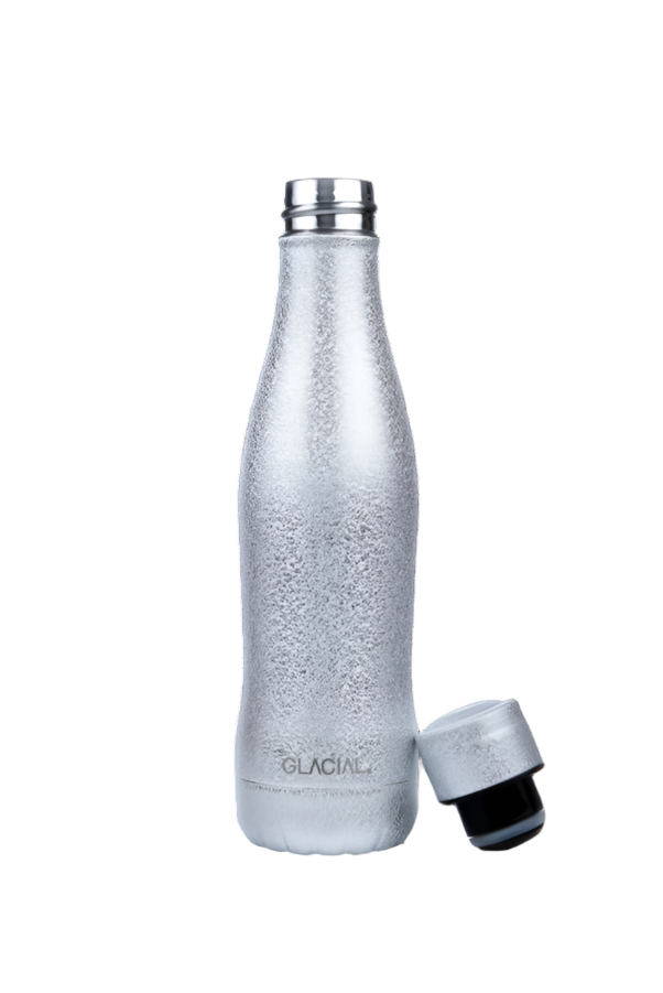 Glacial Bottle Silver Glitter