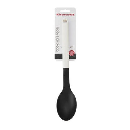 Classic Cooking Spoon Porcelain White