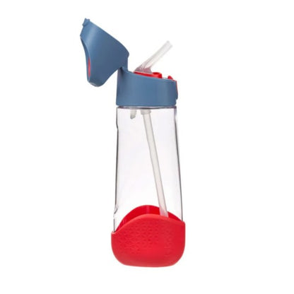 Tritan Straw Bottle 600ml Blue Blaze