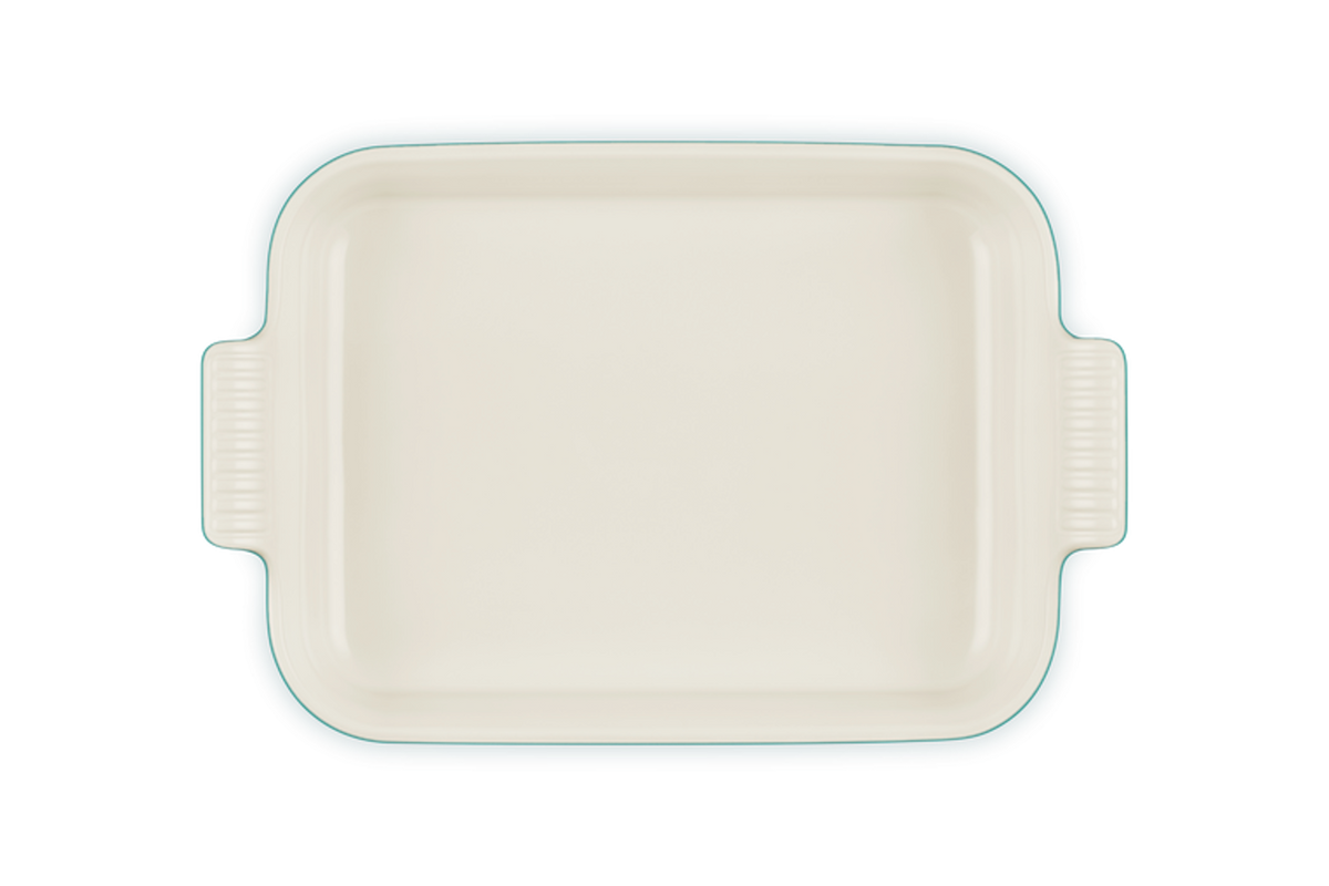 Heritage Rect Dish 32cm Bleu Riviera