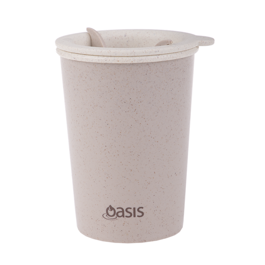 Oasis Dbl Wall Eco Cup 300ml Beige