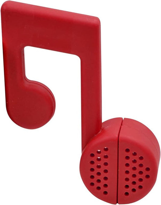 Tea Infuser Music Note Red