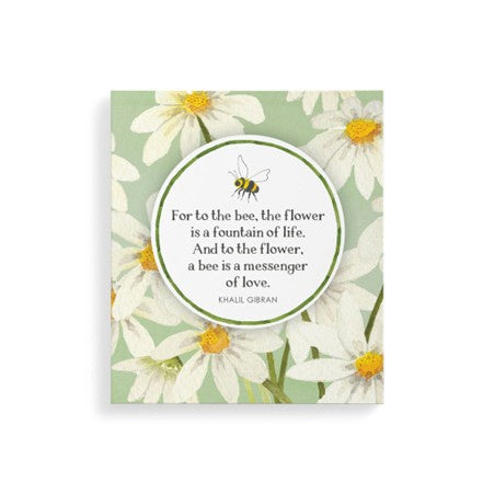 Bee Pocket Note Daisy