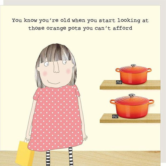 Card - Orange Pots