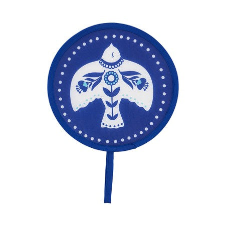 Twist Fan Navy Bird