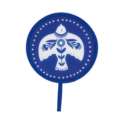 Twist Fan Navy Bird