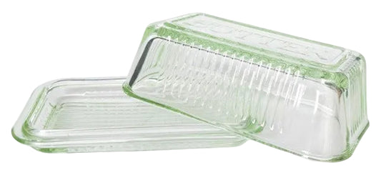 Mari Butter Dish Green