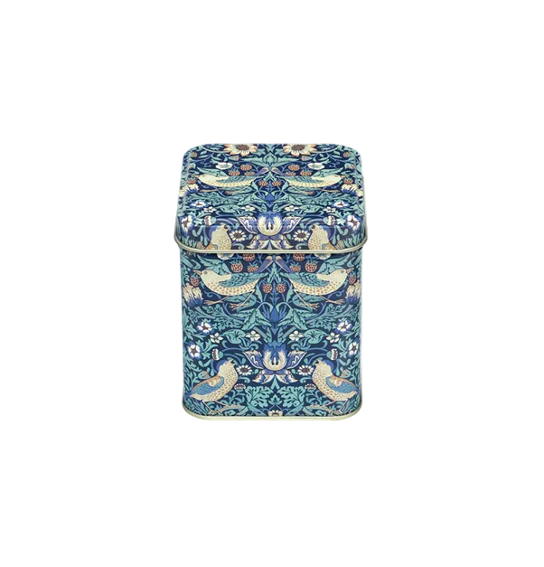 Strawberry Thief 100g Square Tin