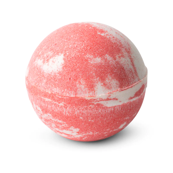Bath Bomb Swirl Pink Lychee