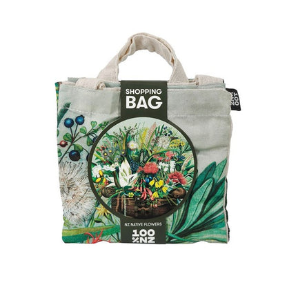 Shopping Bag NZ Native Flowers
