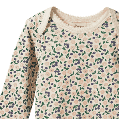 Cotton Long Sleeve Bodysuit Briarwood