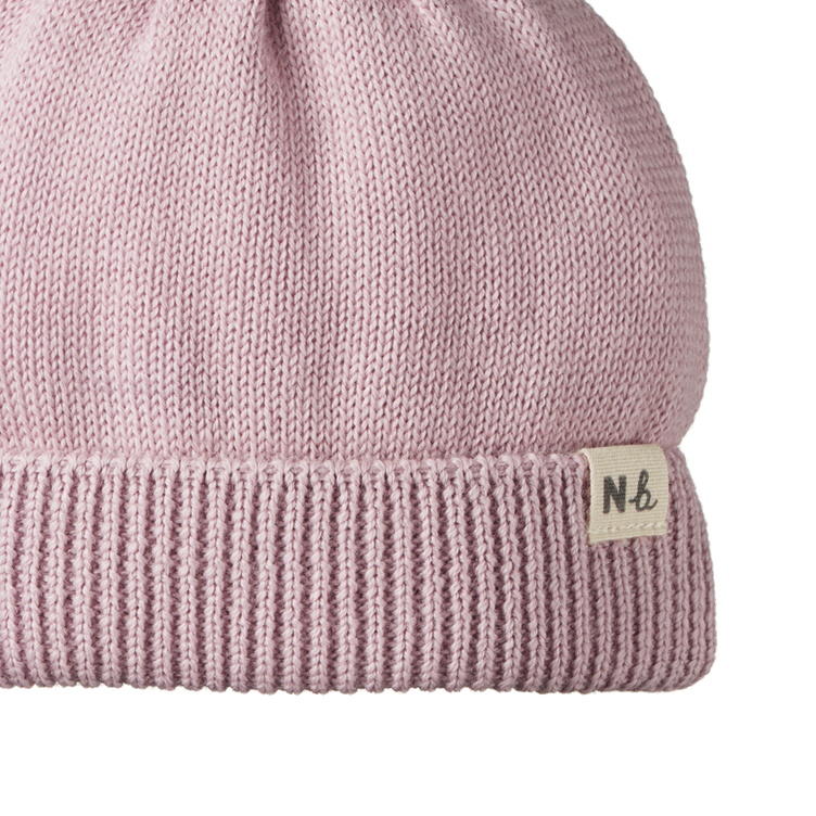Alpine Pom Pom Beanie Lilac