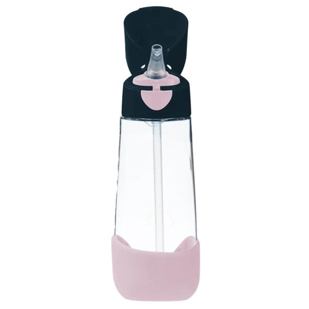 Tritan Straw Bottle 600ml Indigo Rose
