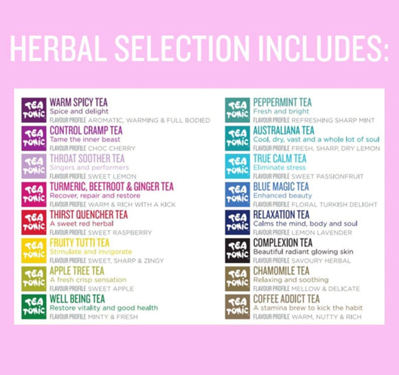 TT Herbal Selection 30 Teabags