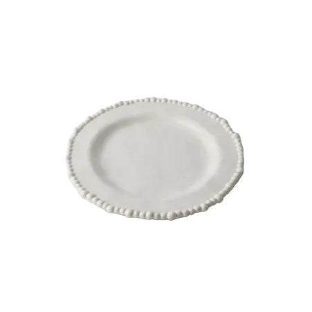 Melamine Pearl Side Plate White