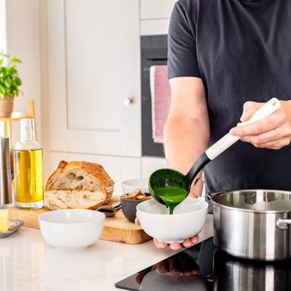 Classic Ladle Porcelain White