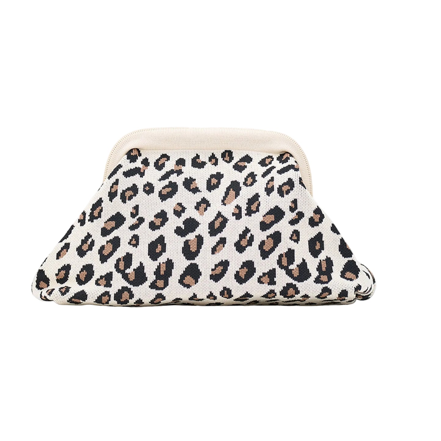 Dumpling Clutch Leopard