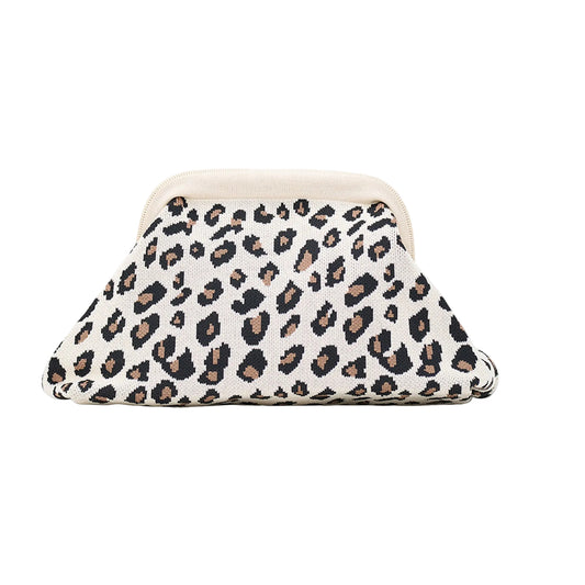 Dumpling Clutch Leopard