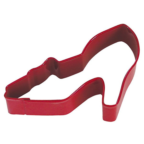 Heel Shoe Cookie Cutter Red