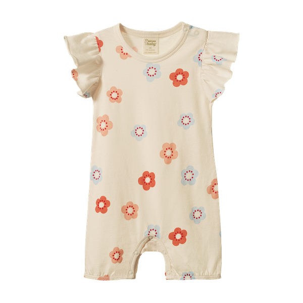 Short SleeveTilly Suit Flora Stamp