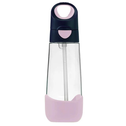 Tritan Straw Bottle 600ml Indigo Rose