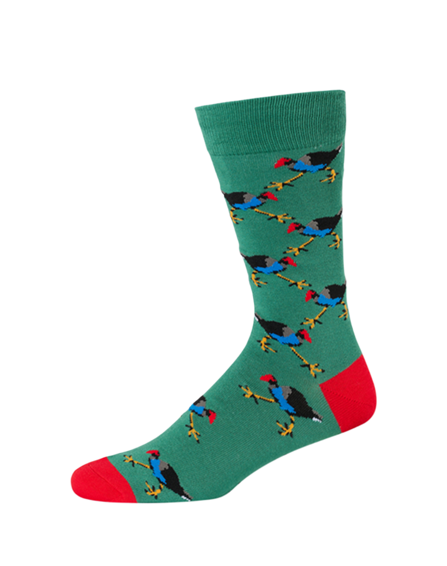 Men's Bamboo Sock - Pukeko