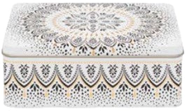 SM Artisanne Noir Deep Rect Tin