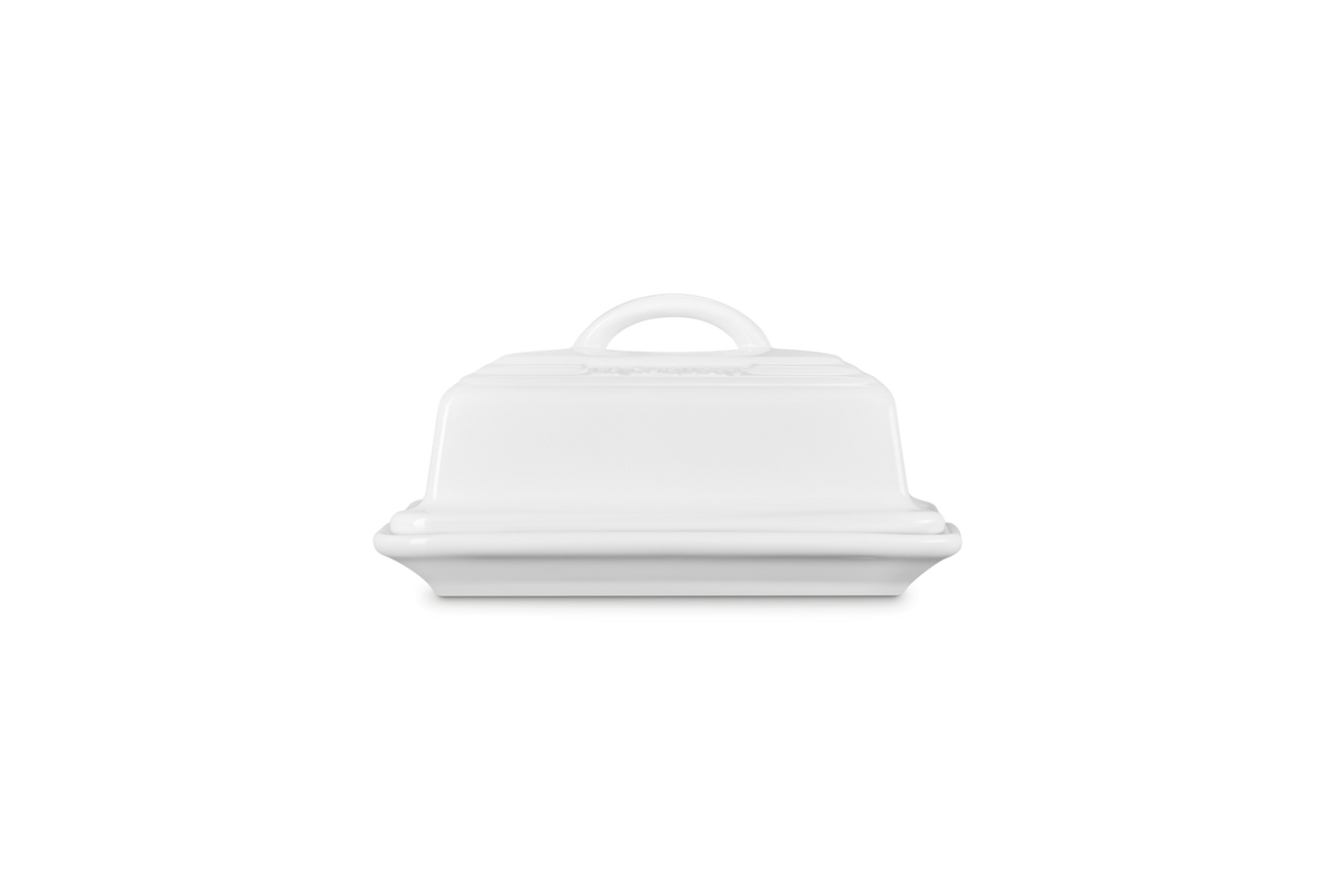 LC Butter Dish White