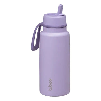 Insulated Flip Top 1L Bottle Lilac Love