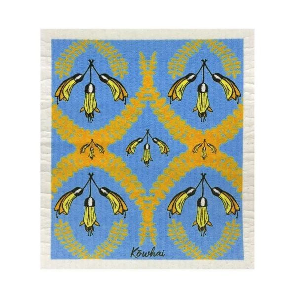 Dish Cloth Kowhai