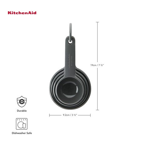 Measuring Cups Charcoal Grey