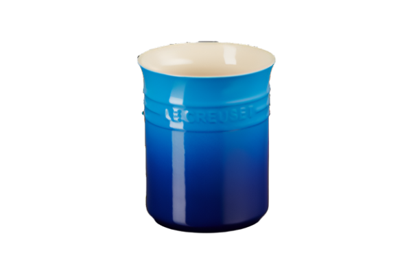 Small Utensil Jar Azure Blue