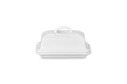 LC Butter Dish White
