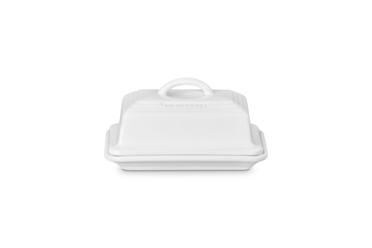 LC Butter Dish White