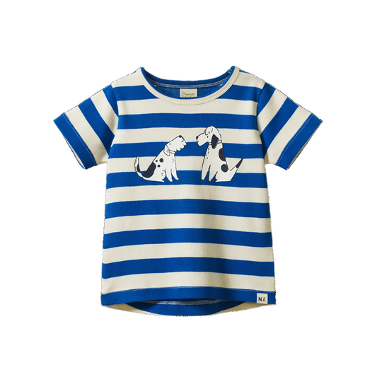 River Tee Dog Walk Blue