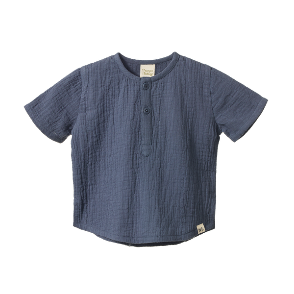 Caravan Shirt Muslin Vintage Indigo