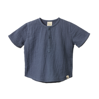 Caravan Shirt Muslin Vintage Indigo