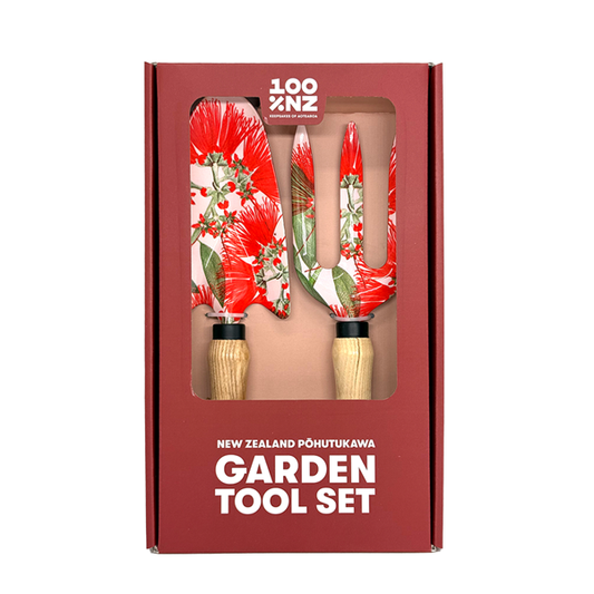 Garden Tool Set Bright Pohutukawa