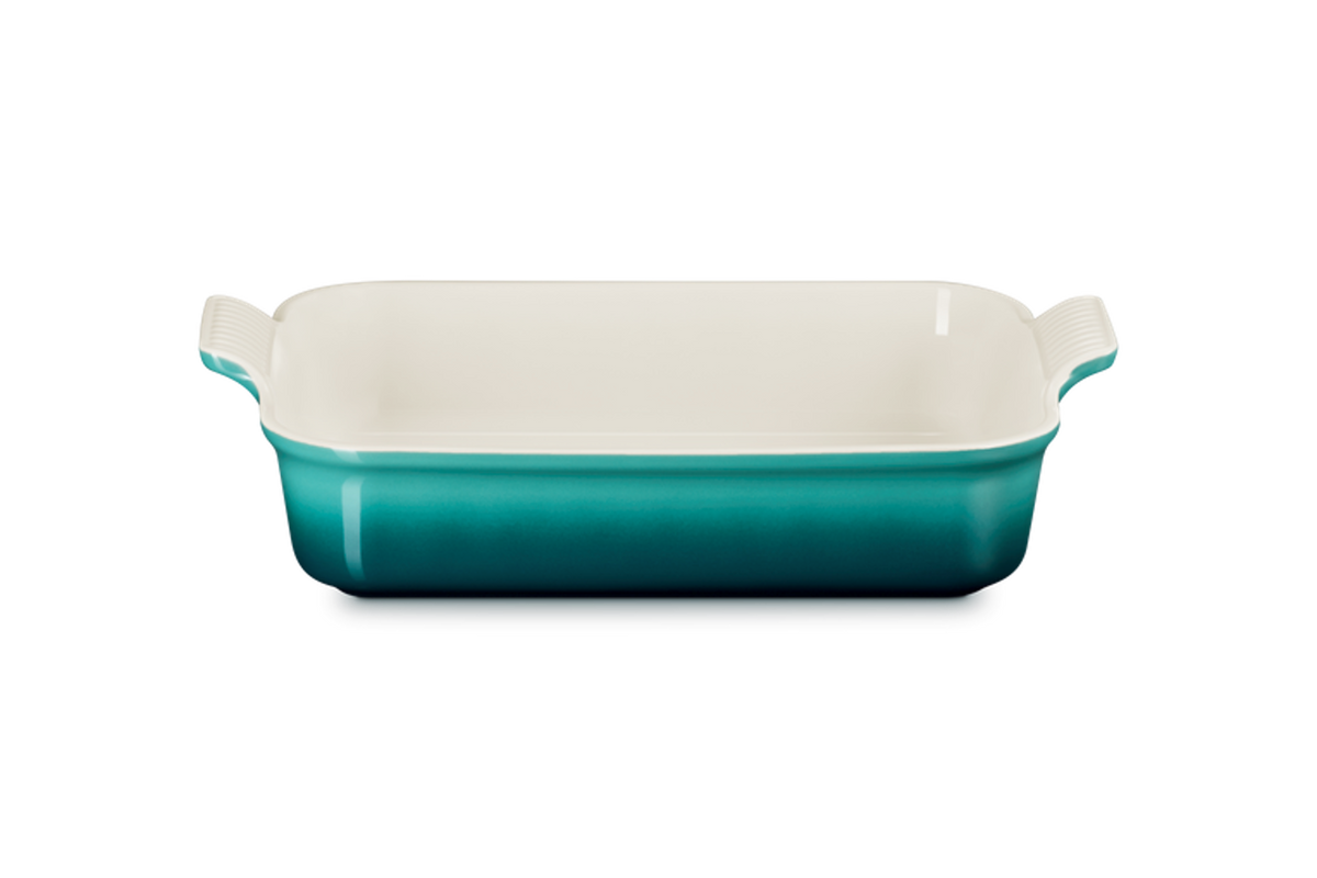 Heritage Rect Dish 32cm Bleu Riviera