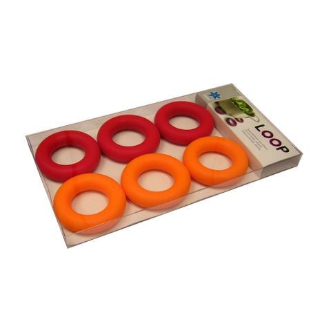 Contento Loop Trivet Orange/Red