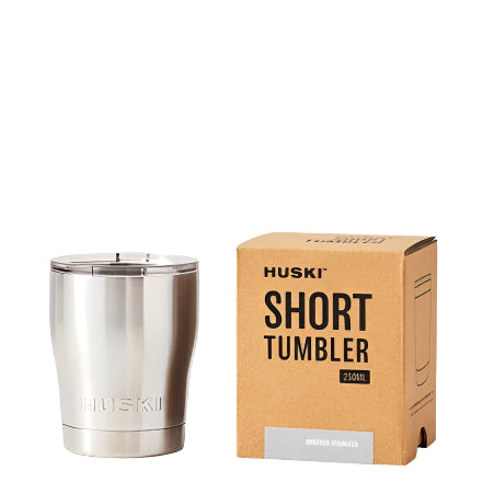 Huski Short Tumbler 2.0 Brushed Stainless