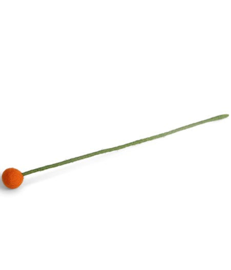 Flower 2cm Orange